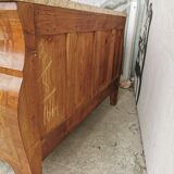 Chest of drawers tomb 1950's style louis xv inlaid