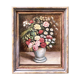Painting "Daisies and pompom roses"