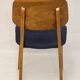 Set de six chaises design année 60 ,70 bois latté traditionnel