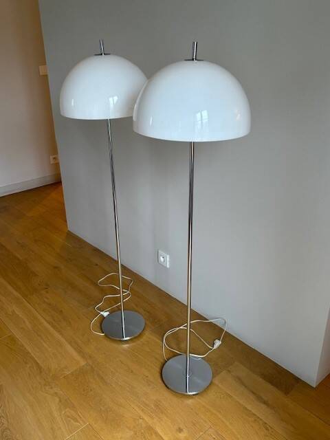 pair of Falkensbergs Belysning floor lamps - Sweden 60s/70s