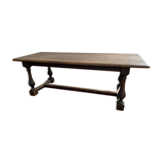 Oak farmhouse table