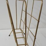 Vintage metal gold magazine door