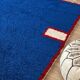Handmade pure wool rug, custom size 1.5/2.5 m.