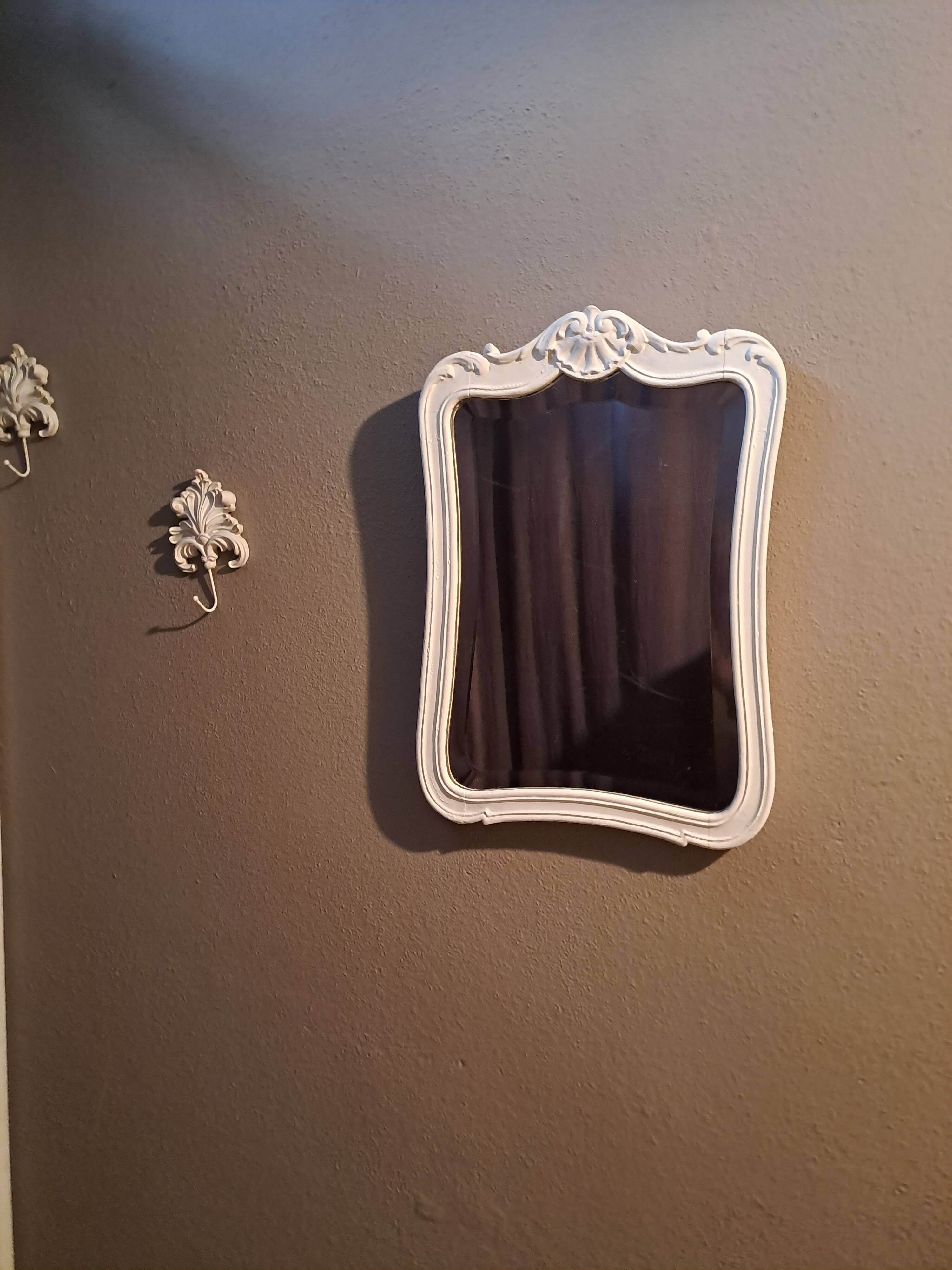 Mirror carved wood 1960 32x45cm