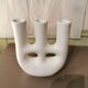 White Tadelakt Vase Morocco