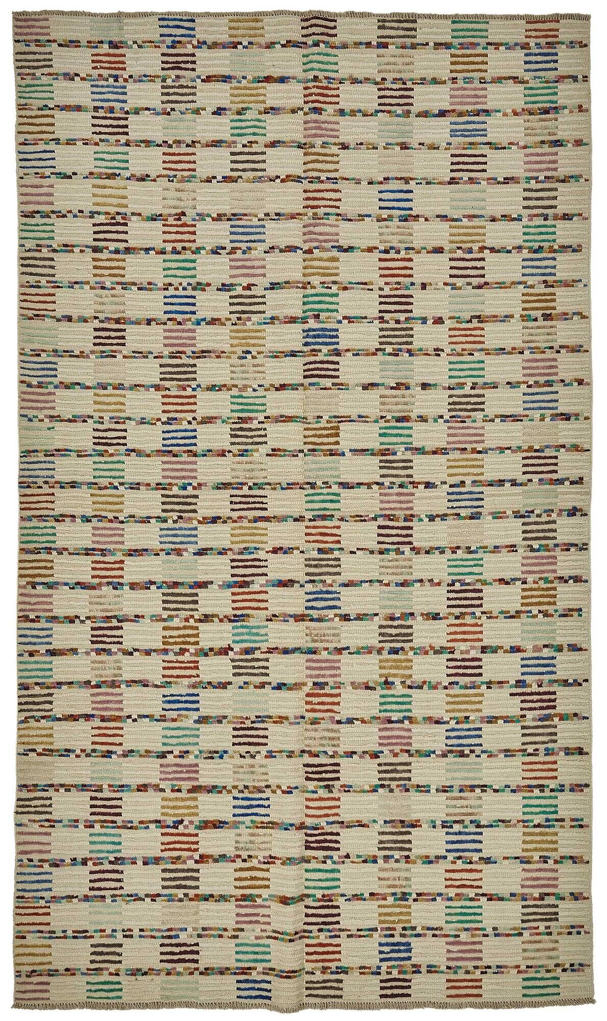Handwoven Turkish Recycled Boho Rug 200 cm x 335 cm