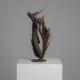 Abstract constructivist iron sculpture, signed CH, Netherlands, 1960s – II