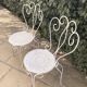 Wrought iron chairs