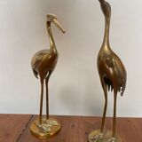 Brass herons