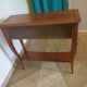 Cherry console with 2 drawers - Louis XV style - cherry wood