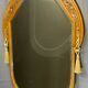 High mirror 118x78 art deco era solid walnut