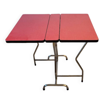 Table pliante formica vintage