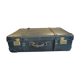 60s black vintage suitcase leather boiled cardboard