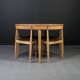 Dining Set in the Style of Hans Olsen, Danish Design, 1950s