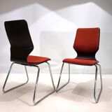 2 chaises Pagwood Flötotto par Elmar Flötotto