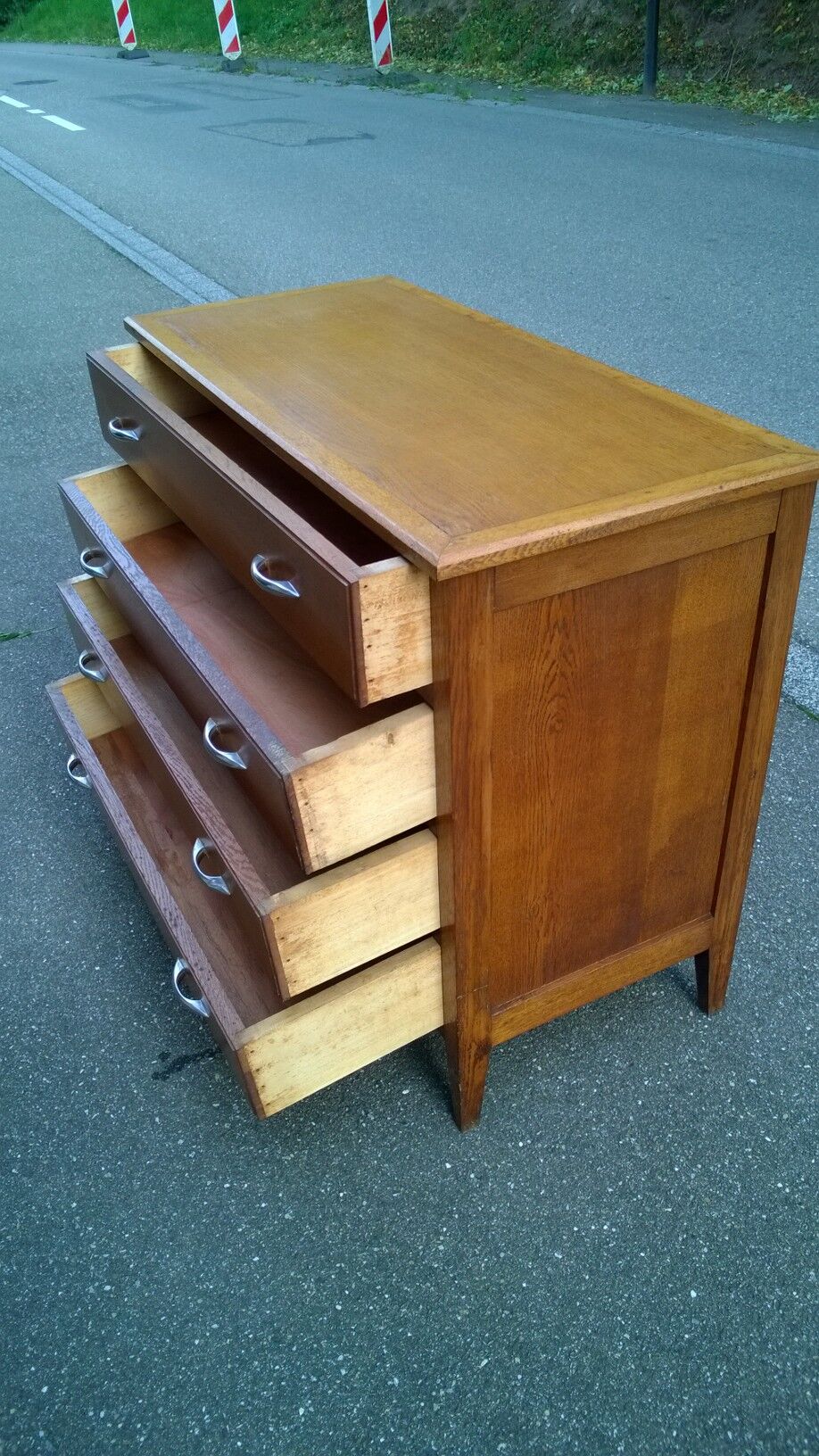Golden oak dresser 50s