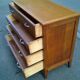Golden oak dresser 50s