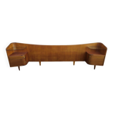 Vintage headboards and bedside tables