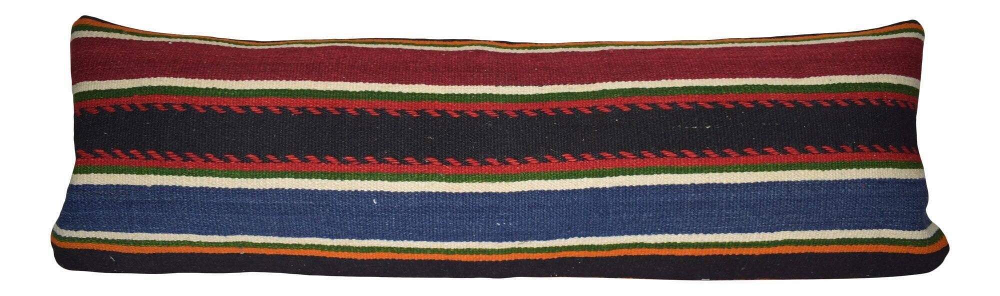 Housse de coussin kilim vintage 122x41 cm