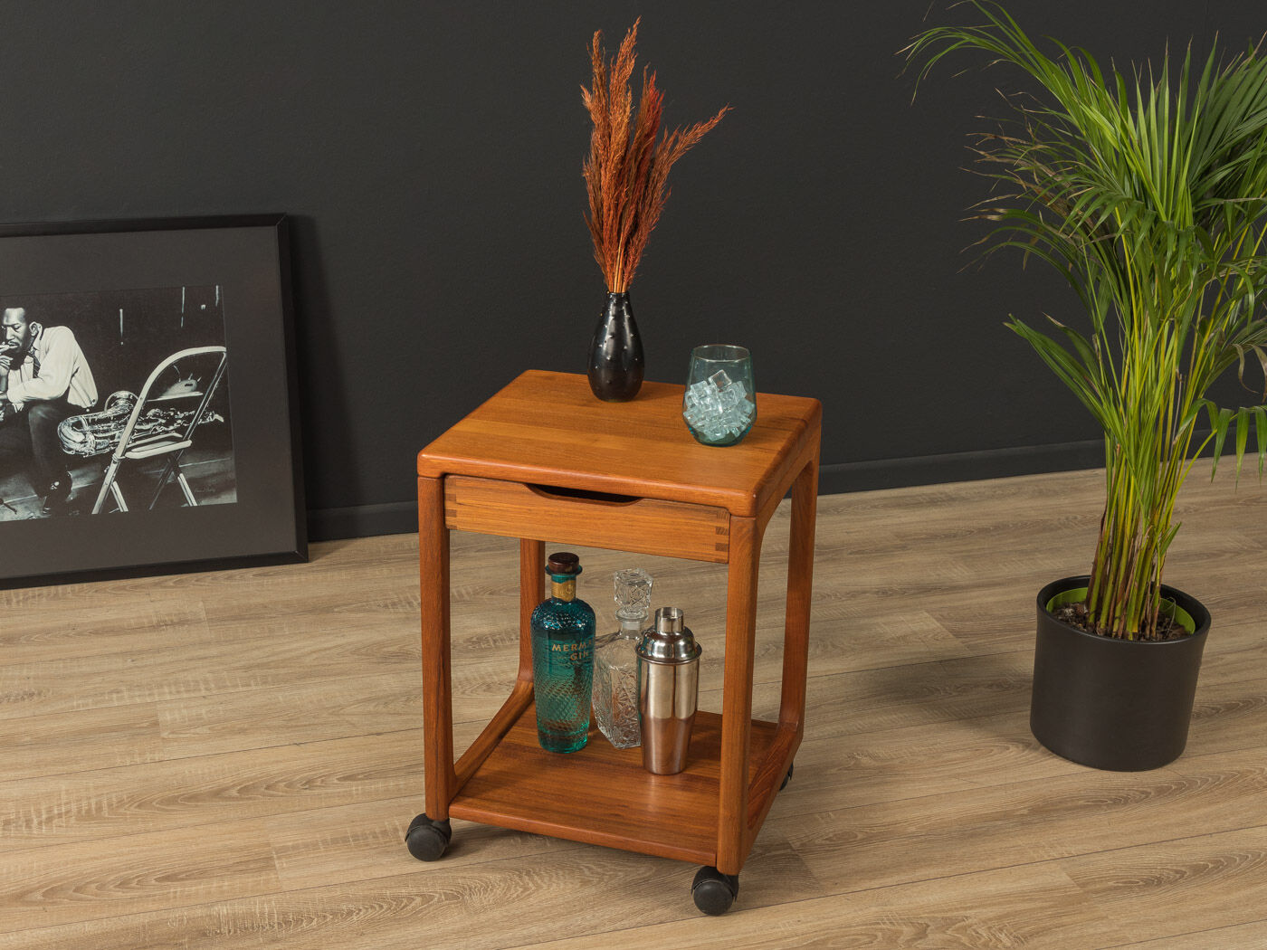 1960s serving trolley