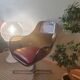 Lampe Holophane sur pied tulipe 1970