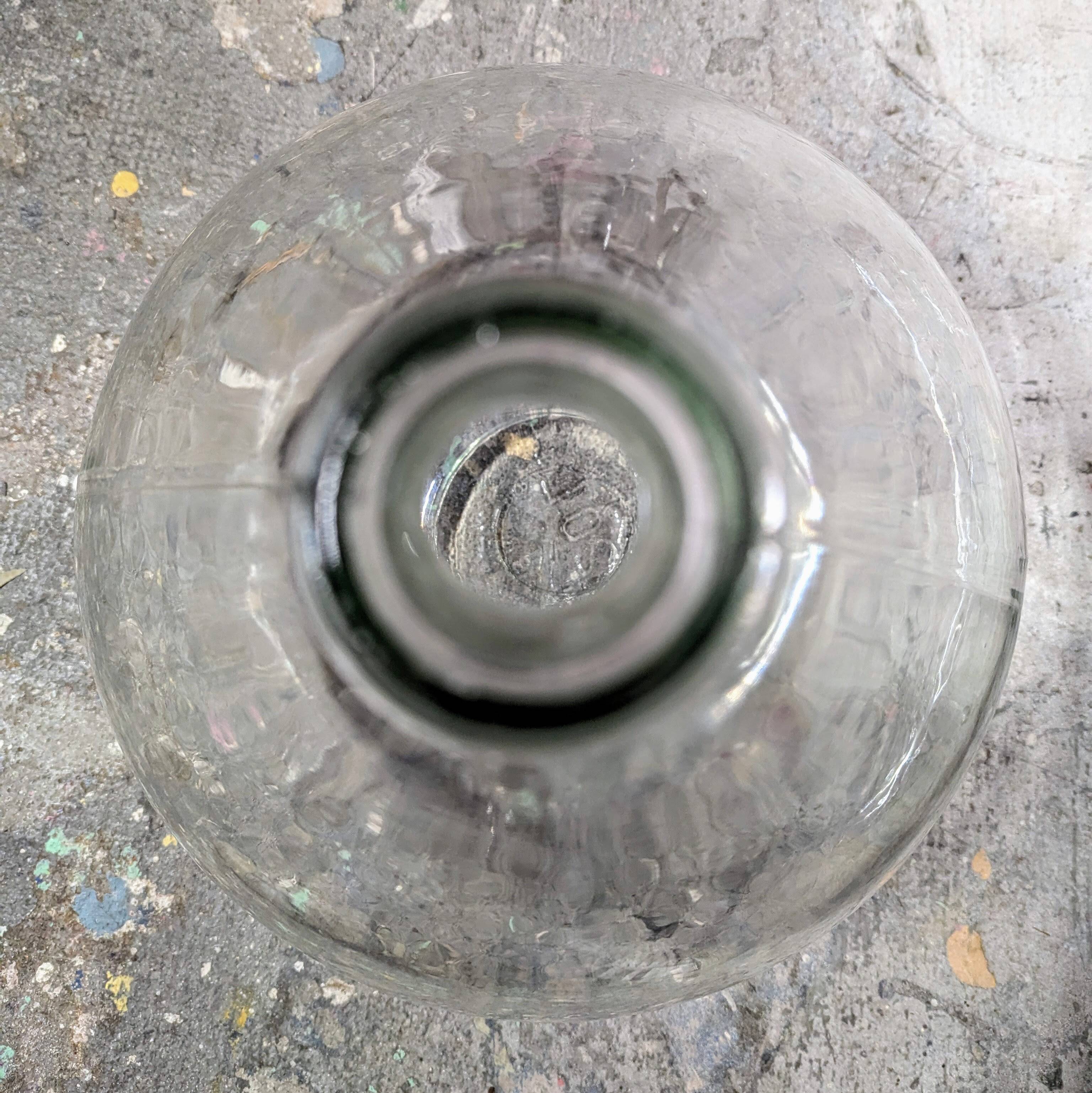 Transparent demijohn 20 liters