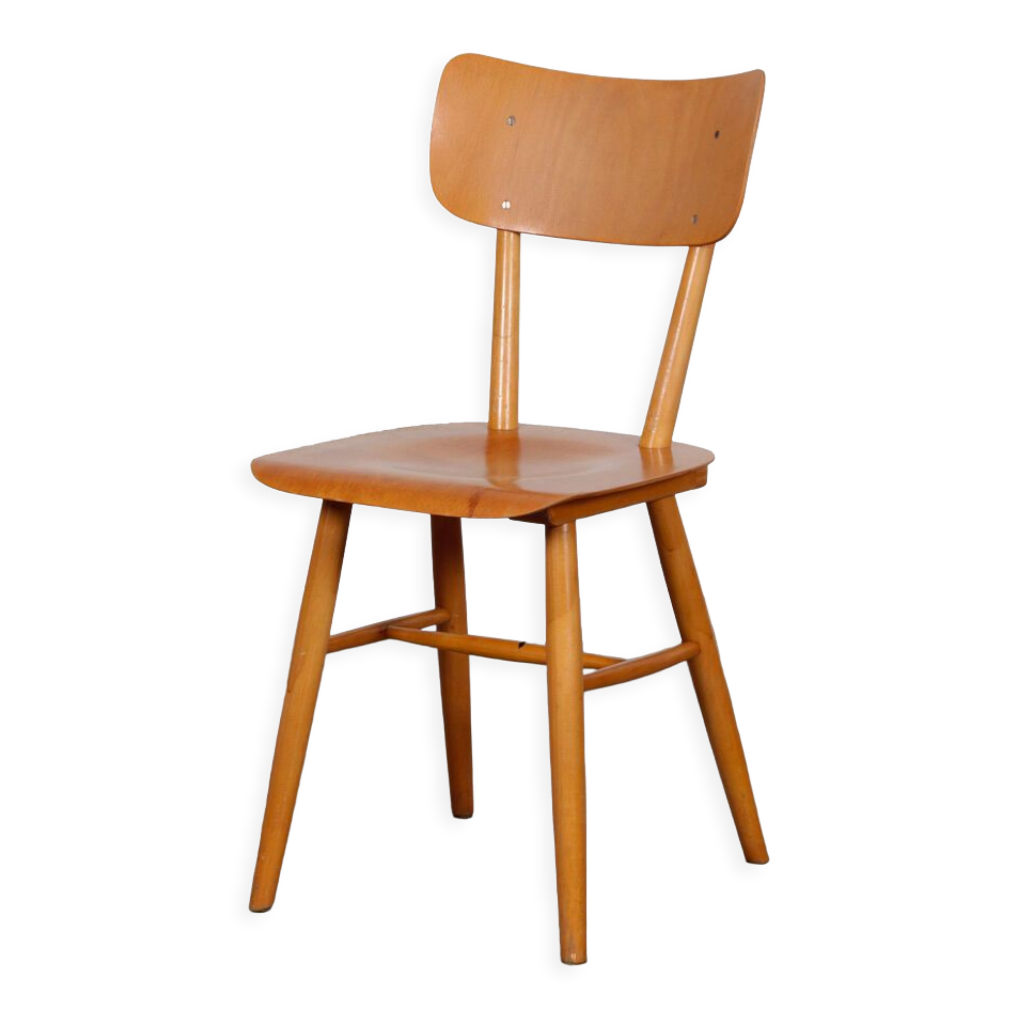 Wooden chair produced by Ton, 1960