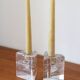 Pair of candlesticks Arkipelago, Timo Sarpaneva, Iittala, Finland.