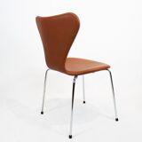 Lot de 4 chaises modèle 3107 par Arne Jacobsen et fabriqué par Fritz Hansen