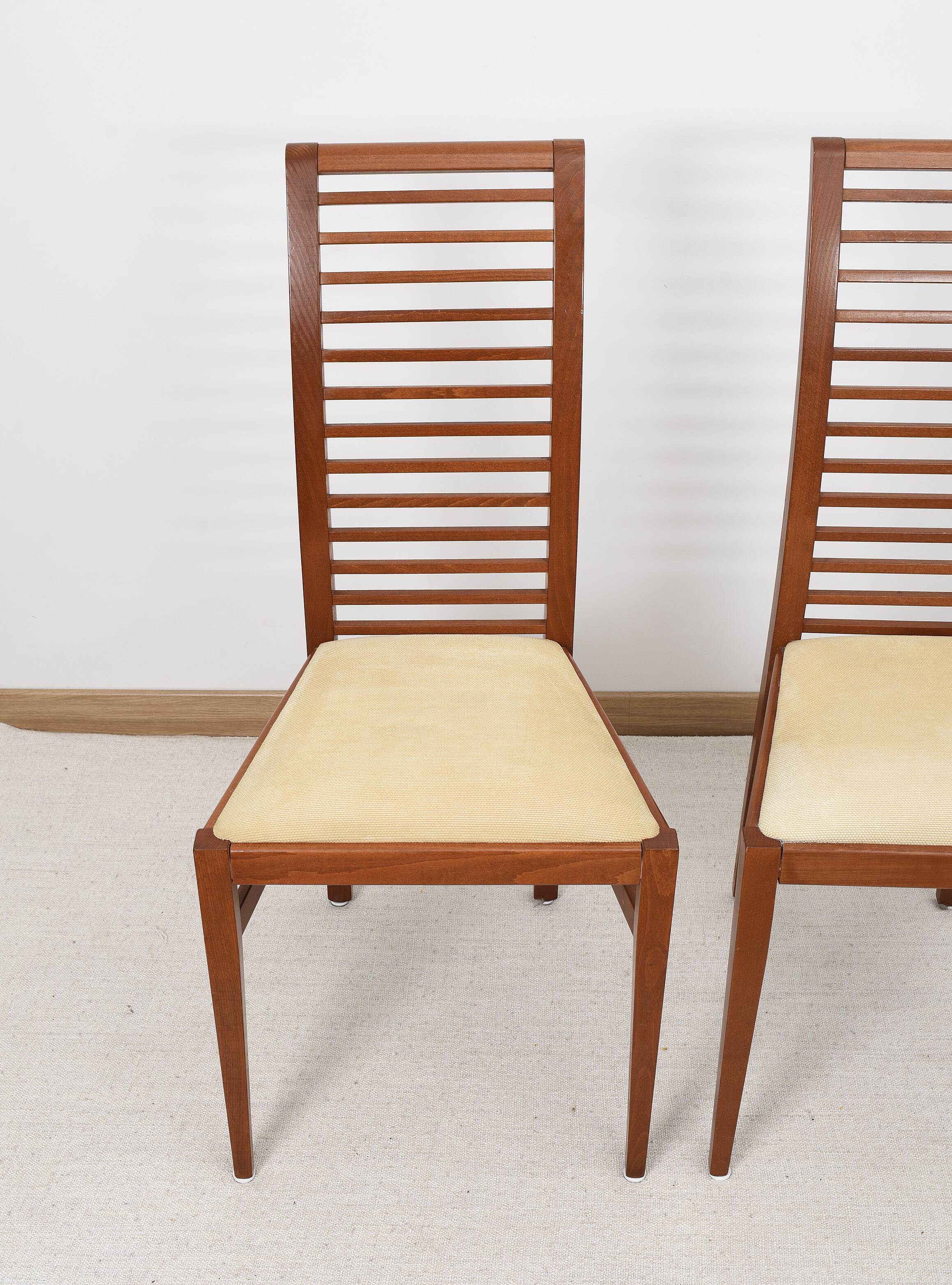 Ensemble de 4 chaises de salle à manger