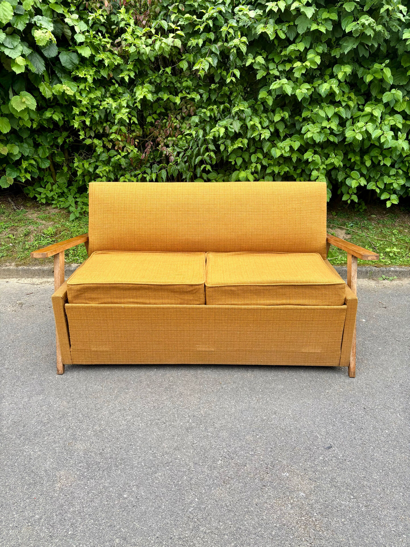 Canapé convertible vintage années 60/70