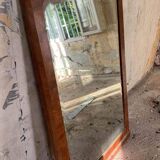 Art Deco mirror in wood veneer