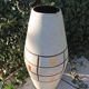 Vase ovoide en céramique grise par Scheurich Keramik vintage années 60-70