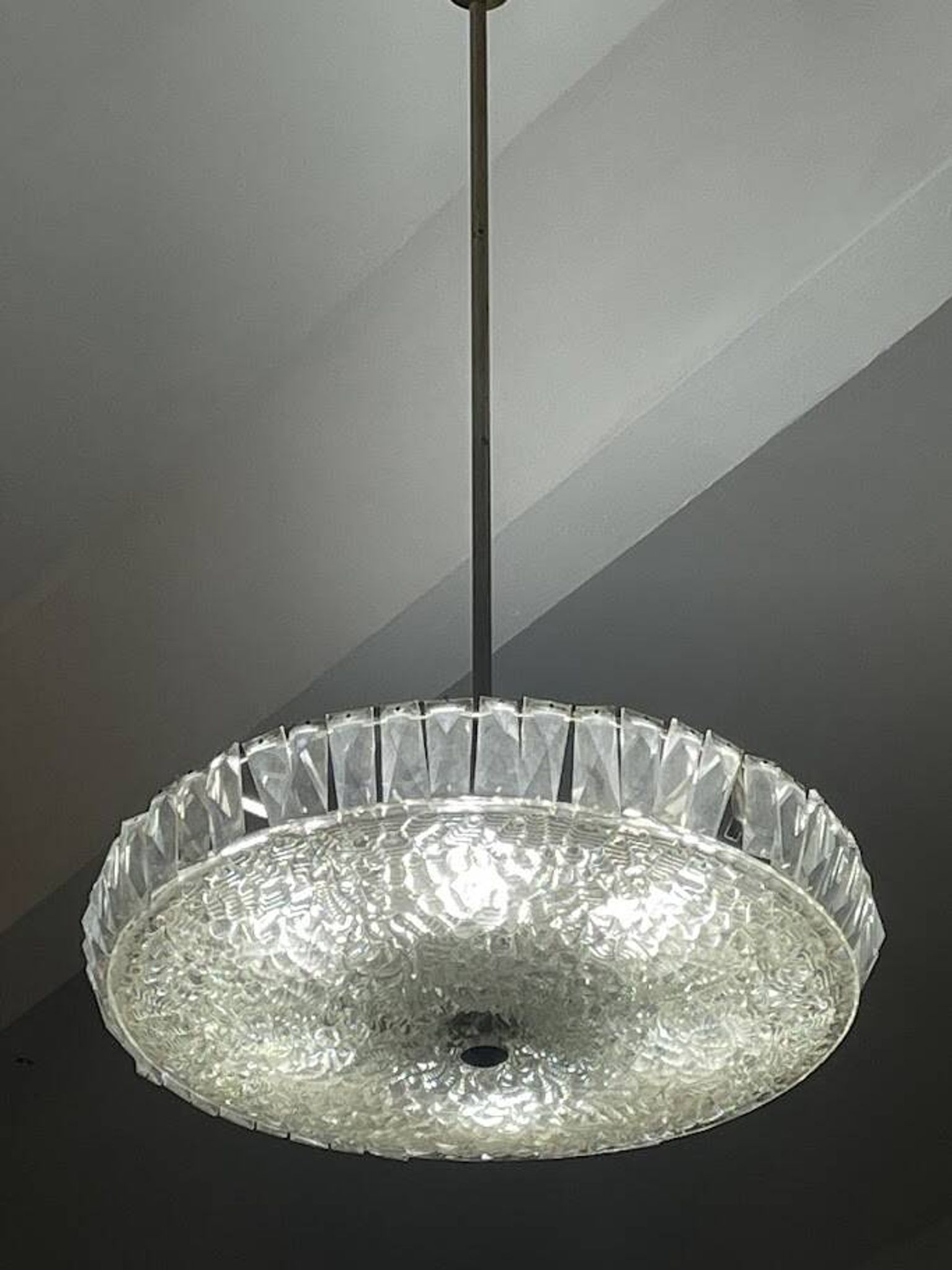 Mid-Century Bakalowits & Söhne Chandelier from 1950's Austria