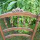 2 chaises bois et cannage style Louis XVI