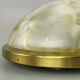 70s Peill & Putzler Plafoniere ceiling lamp glass space design lamp 70s