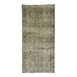 Tapis vintage anatolien turc fait à la main 197 cm x 95 cm
