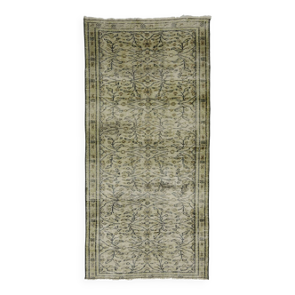 Tapis vintage anatolien turc fait à la main 197 cm x 95 cm