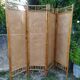 Bamboo screen and rattan 70s