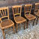 4 chaises bistro