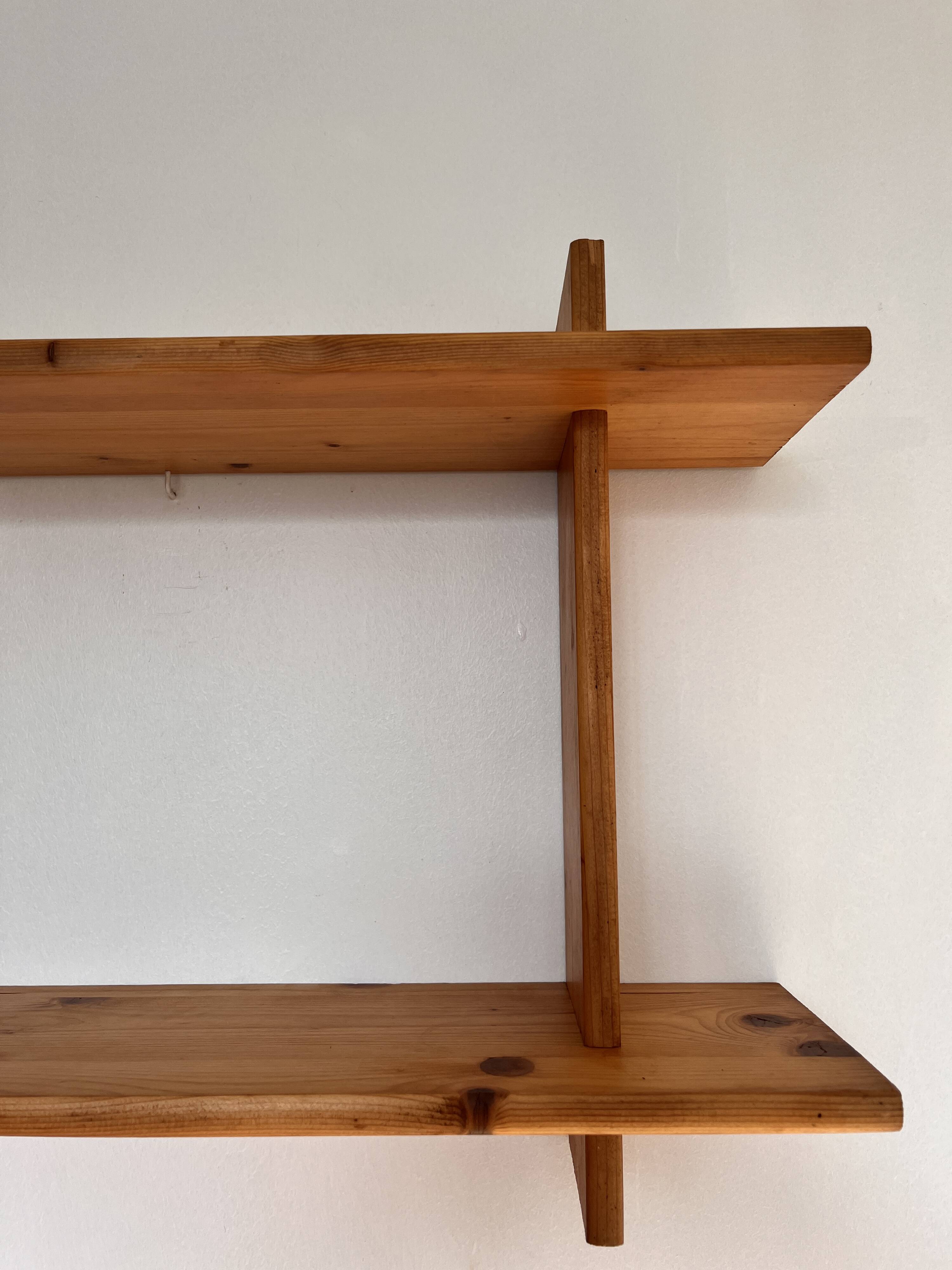 pine shelf