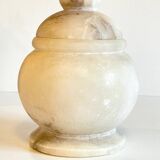 Vintage alabaster stone box