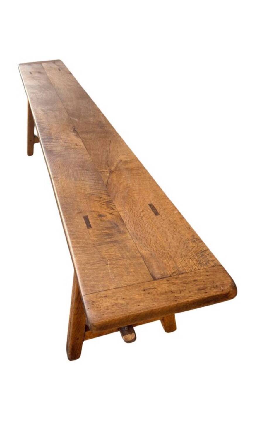 Solid wood bench - rare wild apple