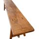 Solid wood bench - rare wild apple
