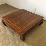 Wooden coffee table