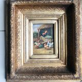 Table "Chicken coop" signed