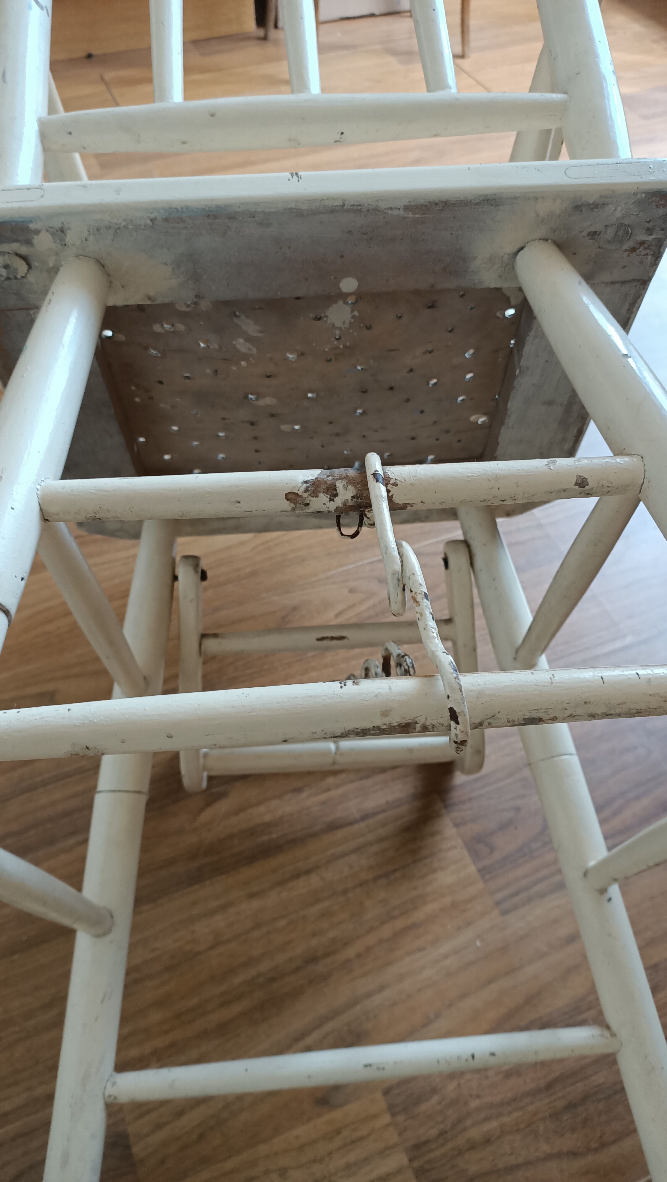 Old high chair child