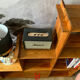 Pine staircase shelf 80s