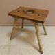 Tabouret de lait vintage