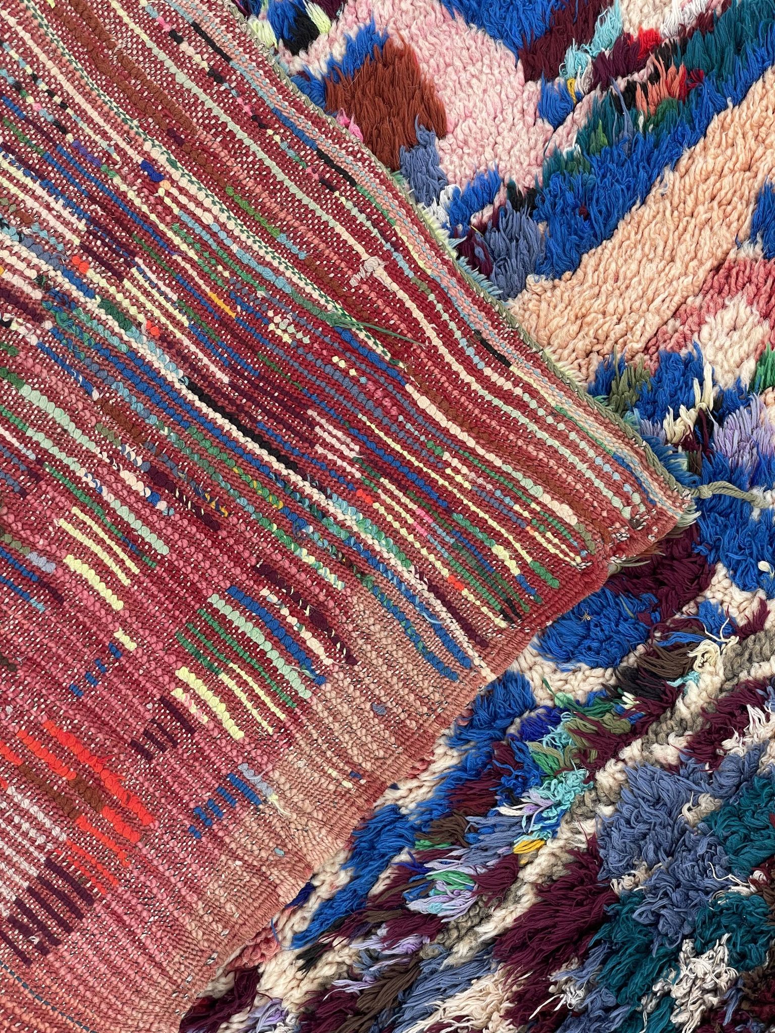 Tapis Boucherouite